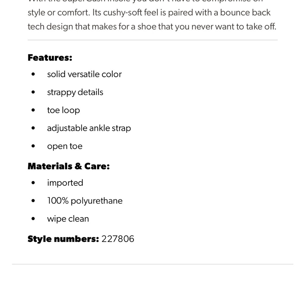 Maurices Elegant Black Sandals - Picture 8 of 8